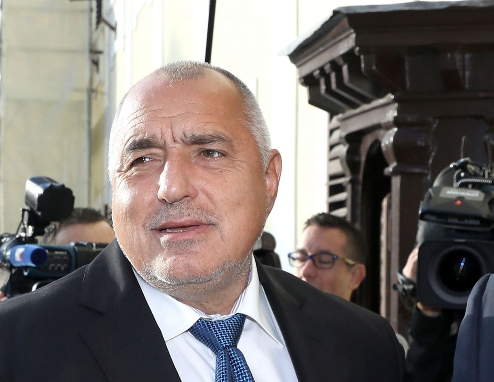 21.11.2019., Zagreb -U okviru Kongresa Europske pucke stranke koji se odrzava u Zagrebu predsjednik Vlade RH Andrej Plenkovic primio je u Banskim dvorima predsjednika Vlade Republike Bugarske Boyka Borissova. 
Photo: Patrik Macek/PIXSELL
