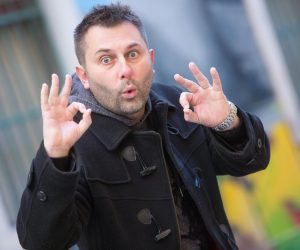 22.01.2016., Rijeka - Davor Jurkotic, voditelj emisije U zdrav mozak. 
Photo: Nel Pavletic/PIXSELL