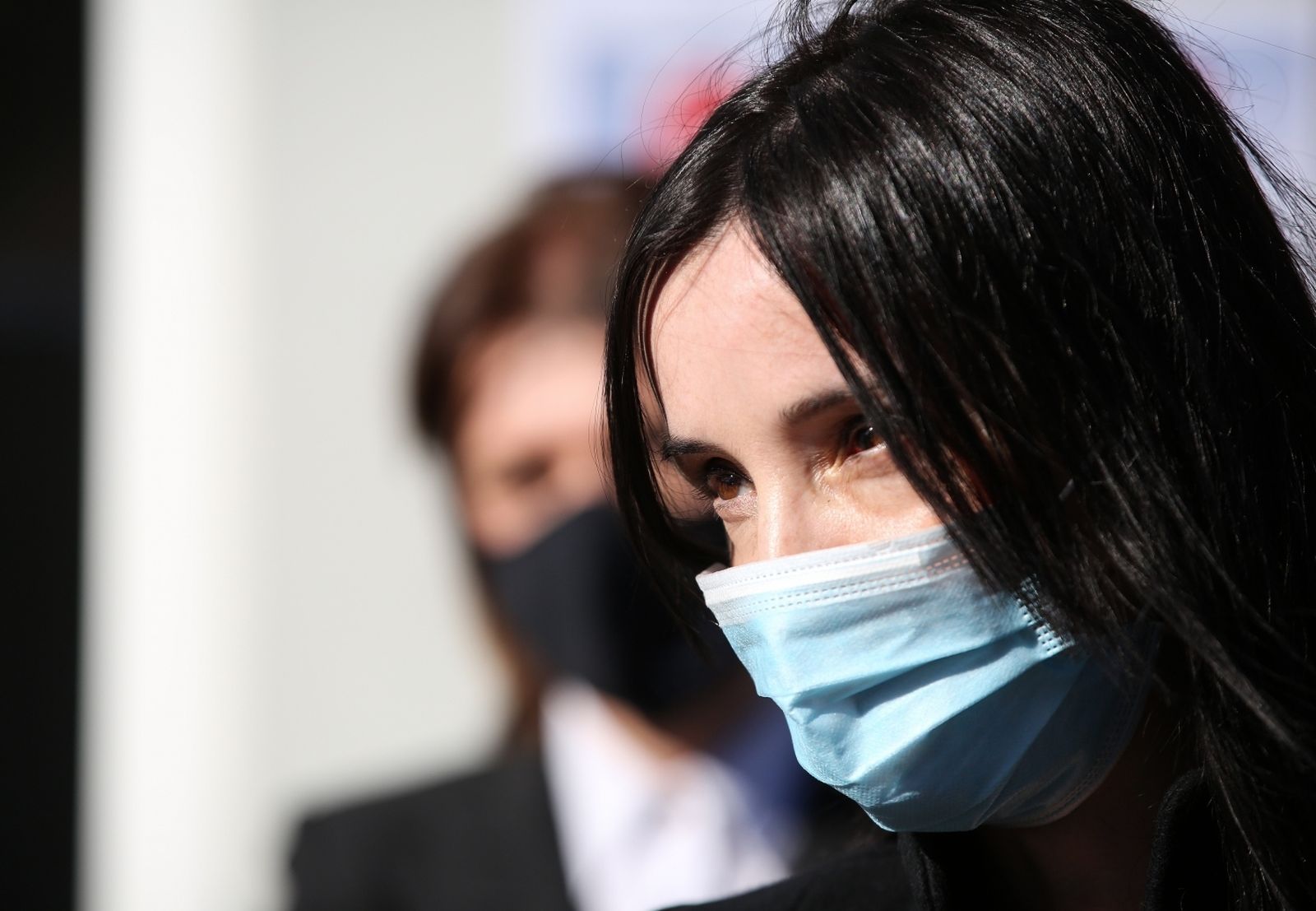 22.02.2021, Petrinja-Ministrica poljoprivrede Marija Vuckovic održala je konferenciju za medije nakon sto je obisla lokalna poljoprivredna gospodarstva, sudjelovala na sastanku Stozera za otklanjanje posljedica uzrokovanih potresom te obisla izmjesteni ured Ministarstva poljoprivrede u Petrinji
Photo: Zeljko Hladika/PIXSELL