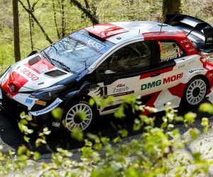 22.04.2021., Zagreb - Prvi dan WRC Croatia Rally 2021, shakedown od Gornjeg Luksica do Prilaza Kraljicinom zdencu. TOYOTA GAZOO RACING WRT, Sebastien OGIER i Julien INGRASSIA. 
Photo: Luka Stanzl/PIXSELL