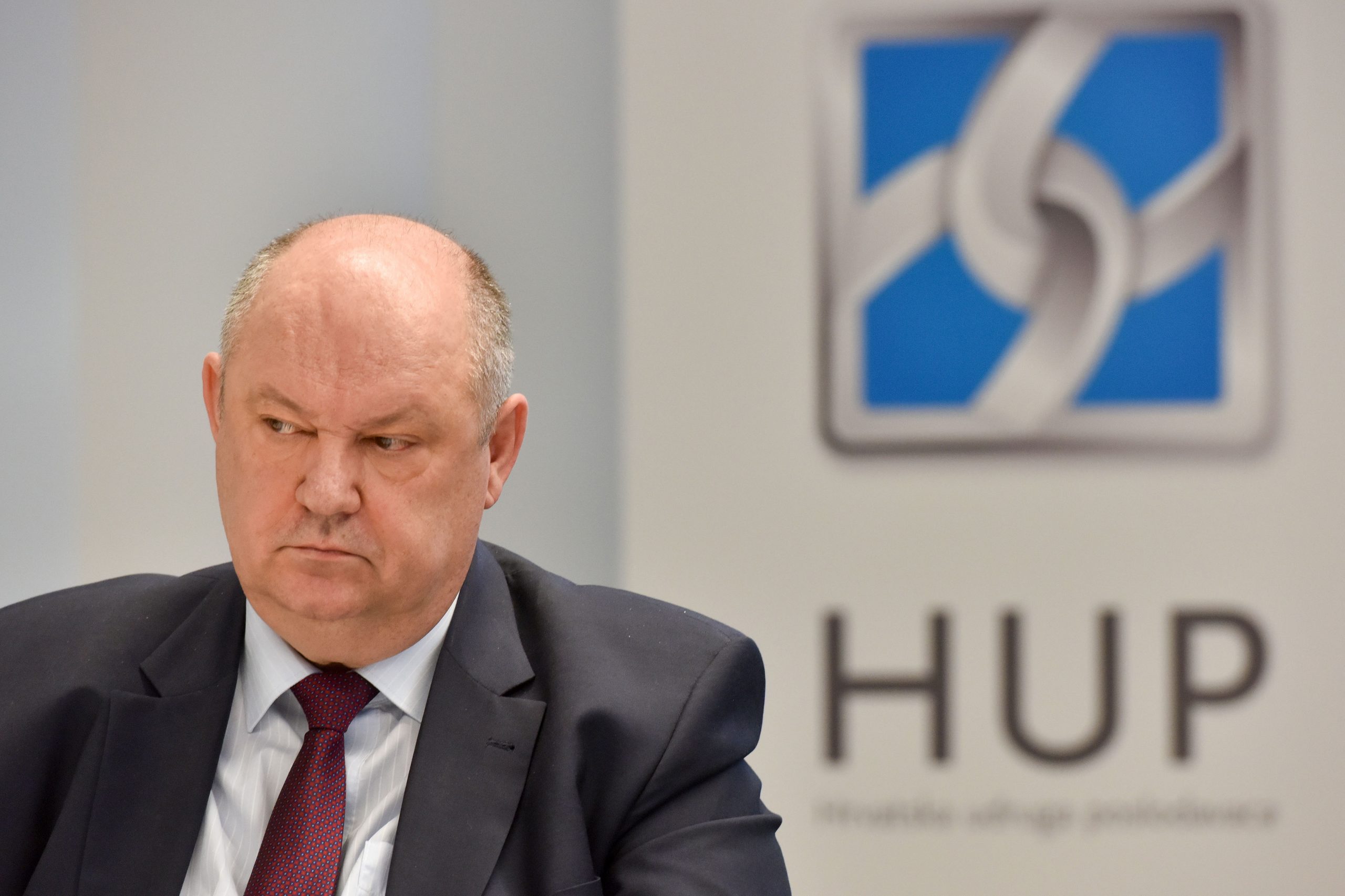 i23.02.2021.,Zagreb - Hrvatska udruga poslodavaca je na konferenciji za medije predstavila rezultate istrazivanja koje je provela medju poduzetnicima o investicijskom potencijalu sredstava iz fondova Europske unije. Damir Zoric Photo: Davorin Visnjic/PIXSELL