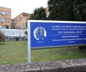 24.01.2021., Zagreb - Klinika za infektivne bolesti dr. Fran Mihaljevic u kojoj je preminuo djecak od 11 godina. Photo: Marko Prpic/PIXSELL