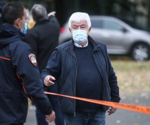 24.10.2020., Zagreb -  Otvorena nova lokacija u Zagrebu za testiranje na Covid-19, na istocnom parkingu Zagrebackog velesajma.
Photo: Matija Habljak/PIXSELL