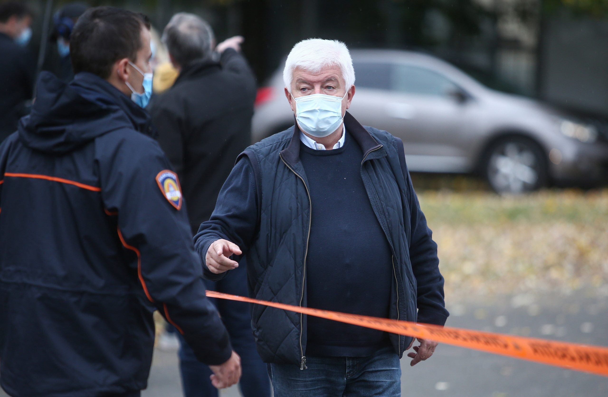24.10.2020., Zagreb -  Otvorena nova lokacija u Zagrebu za testiranje na Covid-19, na istocnom parkingu Zagrebackog velesajma.
Photo: Matija Habljak/PIXSELL