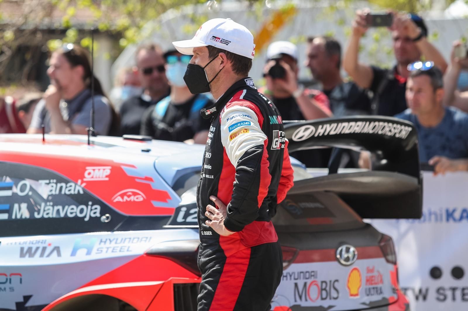 25.04.2021., Kumrovec - Treci dan WRC Croatia Rally 2021, SS18 Zagorskih Sela od  do Kumrovca. Pobjednik Sebastien OGIER i Julien INGRASSIA. 
Photo: Luka Stanzl/PIXSELL