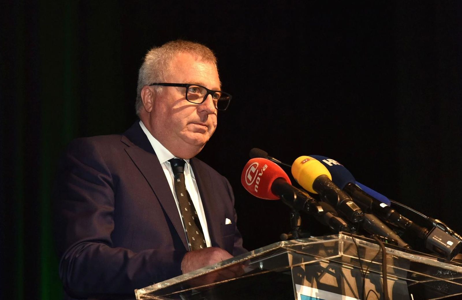 25.09.2017., Pazin - Povodom Dana Istarske zupanije i 70. godisnjice Pariske mirovne konferencije odrzana je svecana sjednica Skupstine Istarske zupanije. Valter Drandic, presjednik Skupstine IZ.
Photo: Dusko Marusic/PIXSELL