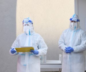 26.01.2021., Sibenik - Broj zarazenih od virusa Covid 19 u Sibensko-kninskoj zupaniji sve je manji, tako da se smanjuje i broj tesiranih osoba.
Photo: Hrvoje Jelavic/PIXSELL