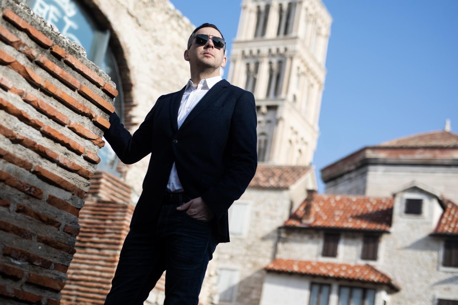 27.02.2021., Split - Ante Franic, kandidat SDP-a za gradonacelnika Splita.
Photo: Milan Sabic/PIXSELL