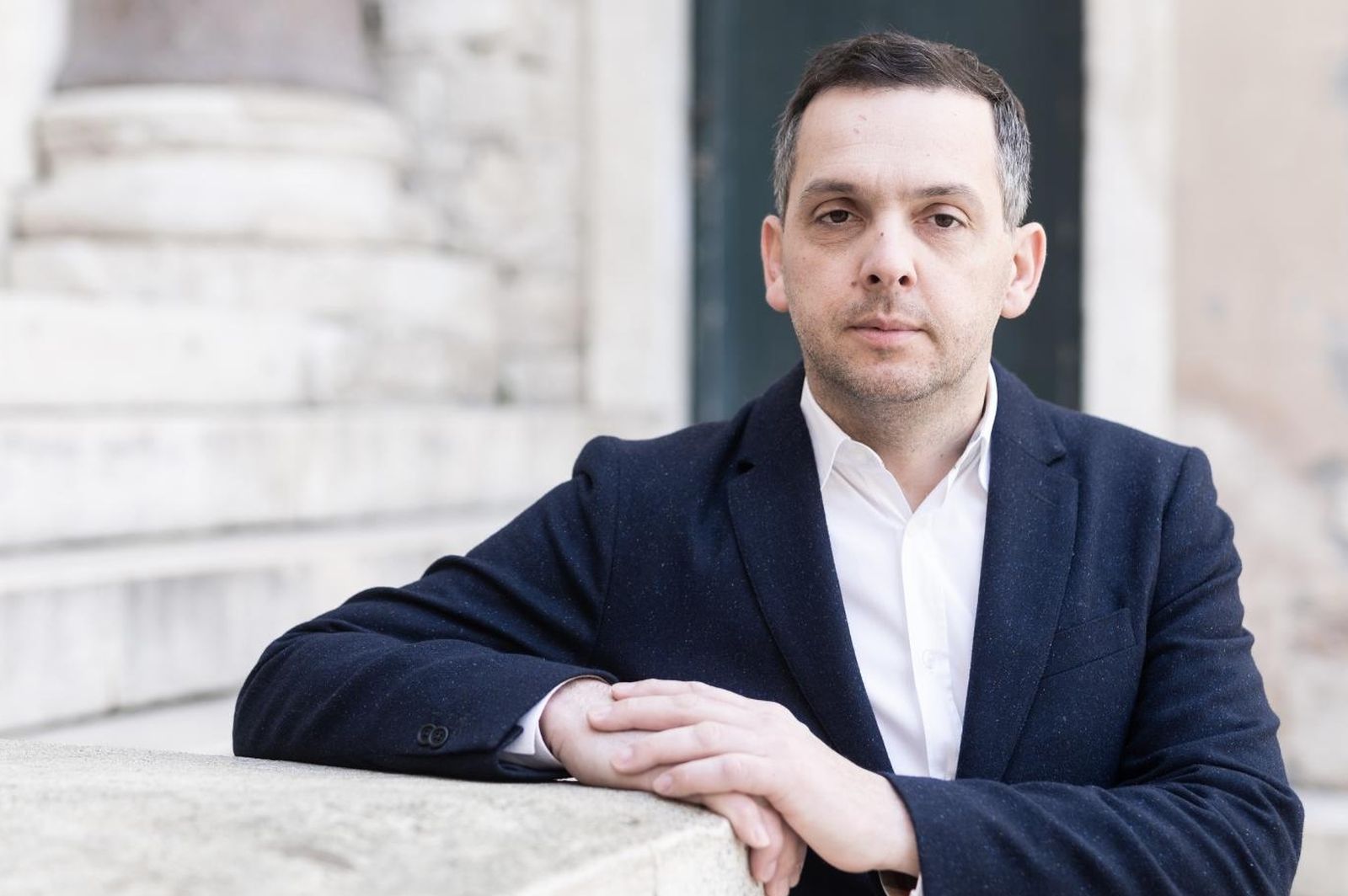 27.02.2021., Split - Ante Franic, kandidat SDP-a za gradonacelnika Splita.
Photo: Milan Sabic/PIXSELL
