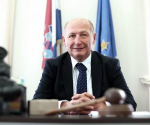 28.09.2016., Zagreb - Miroslav Separovic predsjednik Ustavnog suda. 
Photo: Sanjin Strukic/PIXSELL