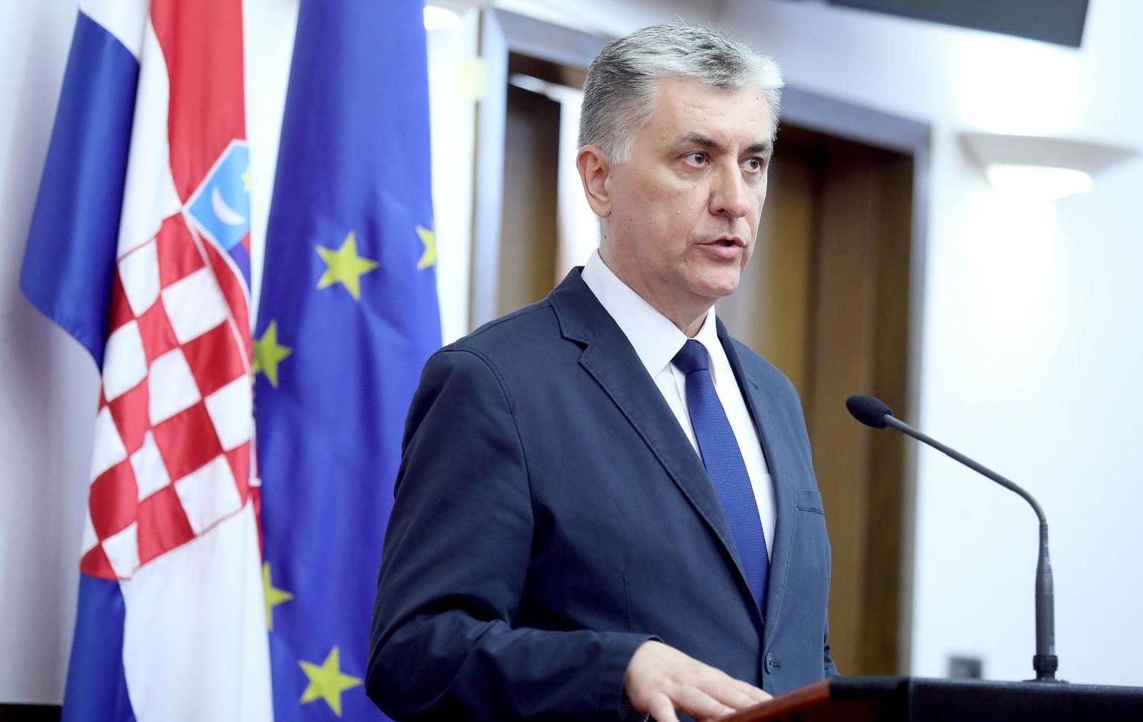 29.06.2020., Zagreb - Drzavno izborno povjerenstvo odrzalo je konferenciju za medije u Hrvatskom saboru na temu organizacije glasanja na izborni dan. Slaven Hojski. 
Photo: Patrik Macek/PIXSELL