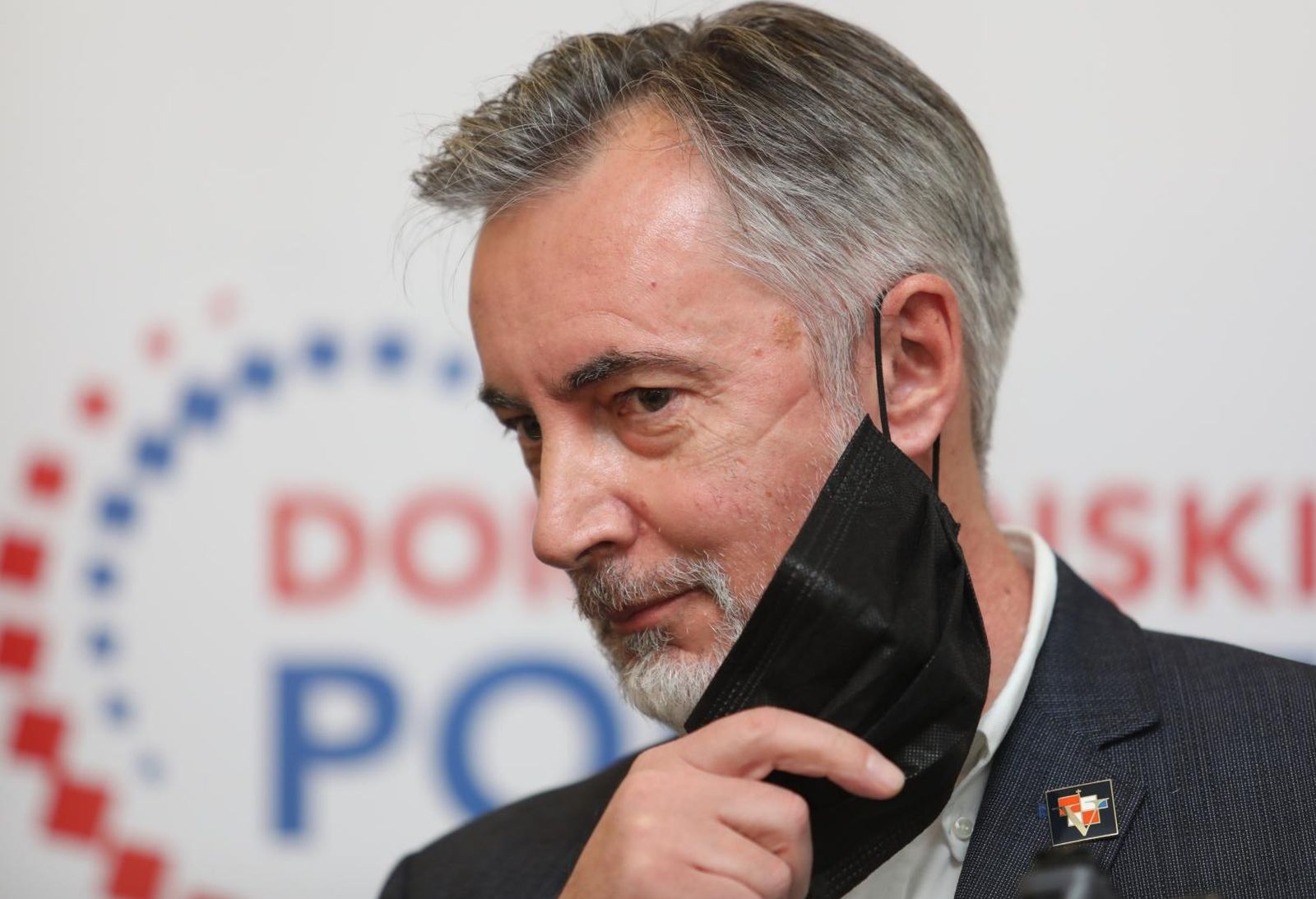 29.11.2020.,Split - Domovinski pokret Splitsko-dalmatinske zupanije odrzao Osnivacku skupstinu na kojoj je prisustvovao i potpredsjednik Sabora i predsjednik Domovinskog pokreta Miroslav Skoro. 
Photo:Ivo Cagalj/PIXSELL