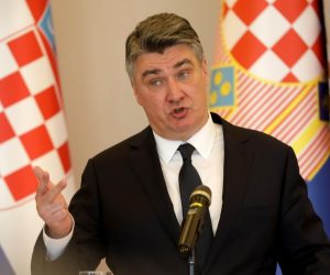 30.03.2021., Zagreb - Predsjednik Republike i vrhovni zapovjednik Oruzanih snaga RH, Zoran Milanovic, uprilicio je prijam u znak sjecanja na pogibiju Josipa Jovica, nakon cega je odrzao konferenciju za medije. Photo: Robert Anic/PIXSELL