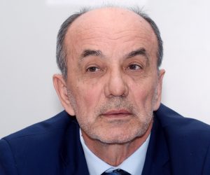 30.10.2015., Sisak - U hotelu Panonija predstavljeni su kandidati Most nezavisnih lista za 6 .izbornu jedinicu. Juro Martinovic. Photo: Nikola Cutuk/PIXSELL