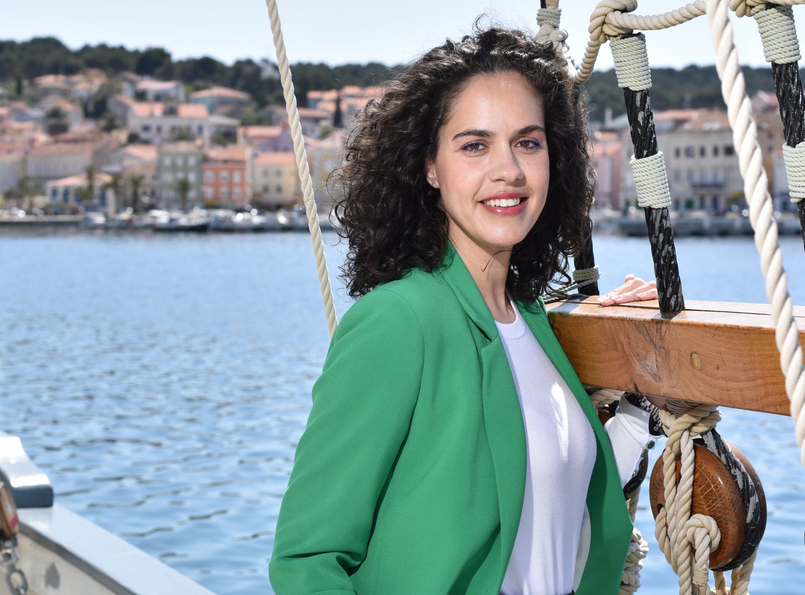 15.04.2021., Mali Lošinj - Ana Kučić, gradonacelnica Malog Losinja.

Photo: Sasa Zinaja/NFoto