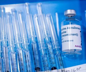 epa09175018 Syringes containing the COVID-19 AstraZeneca vaccine (also knowns as Vaxzevria) at the Claremont Showground mass vaccination centre in Perth, Australia, 03 May 2021. From 03 May, over-50s are eligible for the COVID-19 immunisation program at two mass public vaccination clinics in Perth.  EPA/RICHARD WAINWRIGHT AUSTRALIA AND NEW ZEALAND OUT