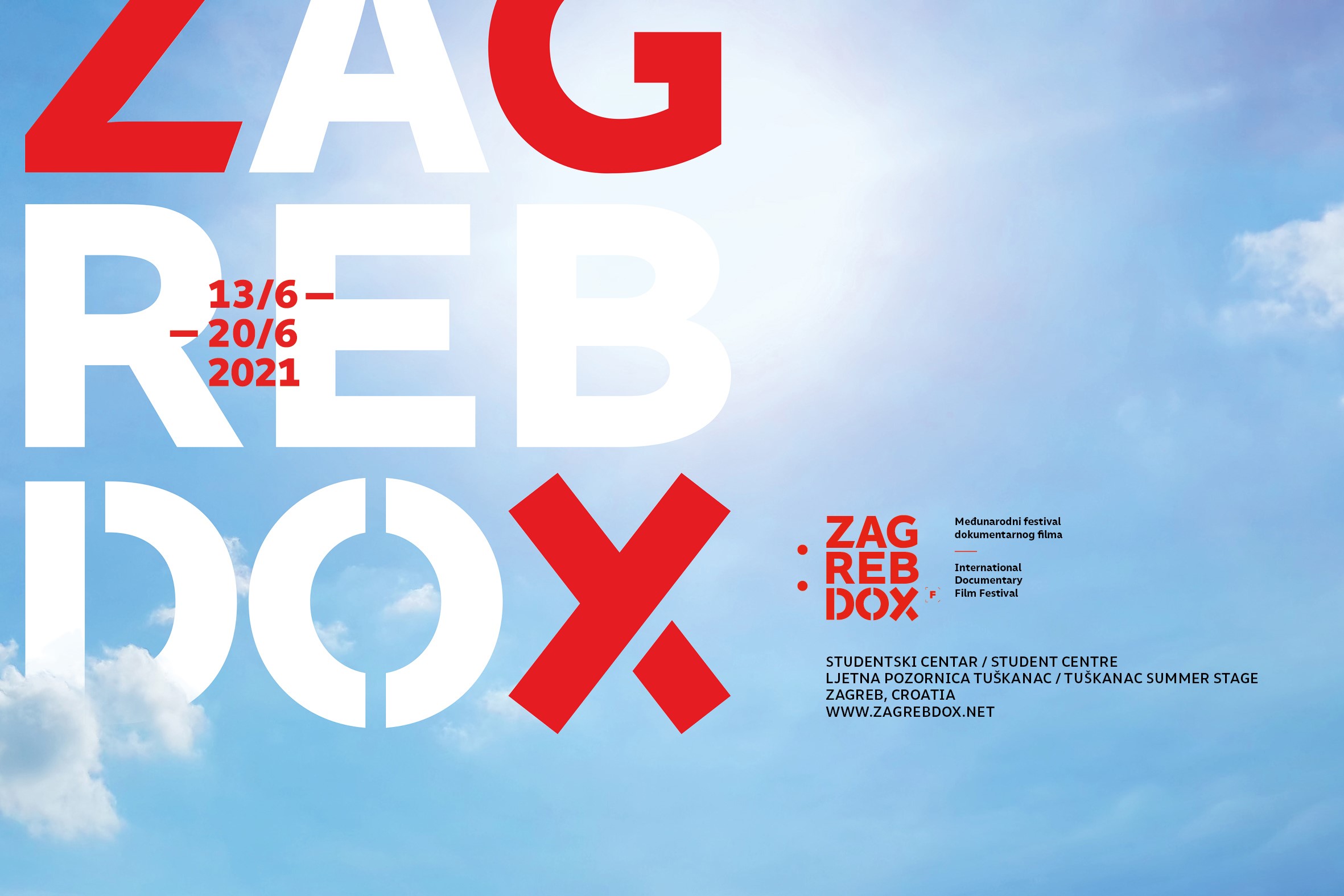 Zagreb, 5.5.2021.- Meðunarodni festival dokumentarnog filma ZagrebDox odrat æe se ove godine izvan svog uobièajenog termina, od 13. do 20. lipnja, u Kinu SC, Teatru &TD i MM centru Studentskog centra u Zagrebu te na Ljetnoj pozornici Tukanac. 
foto HINA/ ZagrebDox/ ua