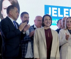Zagreb, 16.05.2021 - Izborni stožer Jelene Pavičić Vukičević gdje se očekuju službeni rezultati izbora za gradonačelnika Grada Zagreba.
Na fotografiji Jelena Pavičić Vukičević.
foto HINA/ Edvard ŠUŠAK/ es