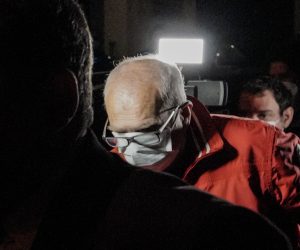 epa09236265 Gabriele Tadini, one of the main suspects allegedly responsible for the Mottarone cable car accident, leaves Verbania prison after being granted house arrest, in Verbania, Italy, 29 May 2021.  EPA/Tino Romano