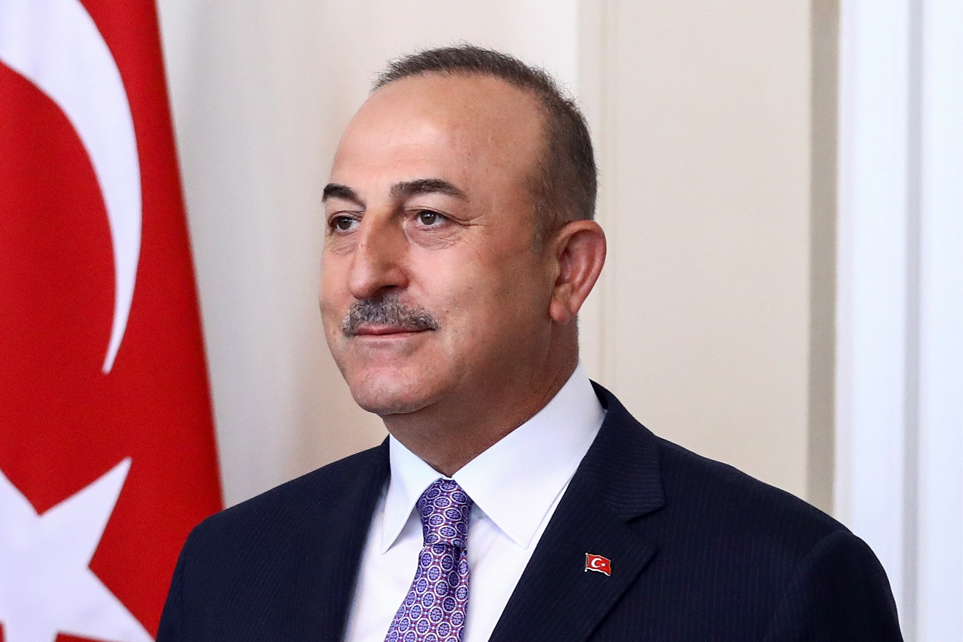 05.05.2021., Sarajevo, Bosna i Hercegovina - Clanovi Predsjednistva BiH primili su ministra vanjskih poslova Republike Turske Mevluta Cavusoglua. Mevlut Cavusoglu
Photo: Armin Durgut/PIXSELL
