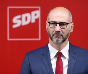 06.05.2021., Zagreb - Predstavljanje izbornog programa Joska Klisovica u sredisnjici SDP-a na Iblerovom trgu. Josko Klisovic. Photo: Goran Stanzl/PIXSELL