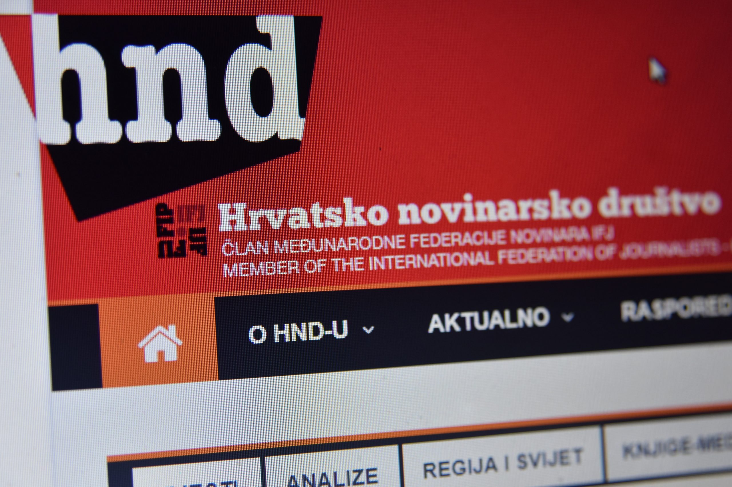 Internetska stranica Hrvatskog novinarskog društva 09.08.2018., Sibenik - Internetska stranica Hrvatskog novinarskog drustva
Photo: Hrvoje Jelavic/PIXSELL
