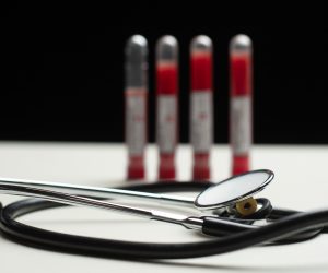 11.03.2020., Zagreb - Ilustracija epruvete s uzorcima krvi - testiranje na koronavirus.
Photo: Davor Puklavec/PIXSELL