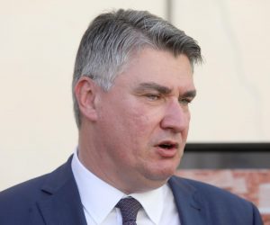 11.05.2021., Zagreb - Predsjednik Republike Zoran Milanovic sudjelovao je u Klovicevim dvorima na predstavljanju zbornika radova „Sinj i Hrvatsko proljece“ prigodom obiljezavanja 50. godina Hrvatskog proljeca.
Photo: Patrik Macek/PIXSELL