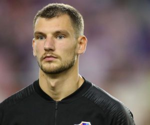 10.10.2019., stadion Poljud, Split - Kvalifikacijske za Europsko prvesntvo, skupina E, 6. kolo, Hrvatska - Madjarska. Borna Barisic Photo: Igor Soban/PIXSELL