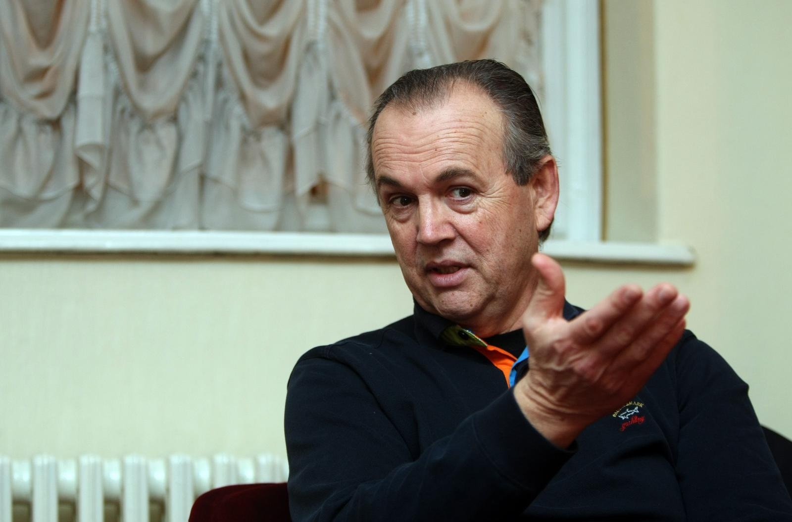 14.02.2012., Zagreb - Operni prvak Giorgio Surian na probi u Hrvatskom narodnom kazalistu uoci premijere "Ljubavnog napitka".
Photo: Sanjin Strukic/PIXSELL