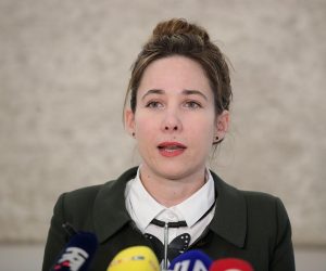 12.3.2021., Zagreb - Konferencija za medije Kluba zastupnika Mosta o temi: Najnoviji podatci o dramaticnom porastu obiteljskog nasilja u Sisacko moslavackoj zupaniji. Marija Selak Raspudic. 
Photo: Goran Stanzl/PIXSELL