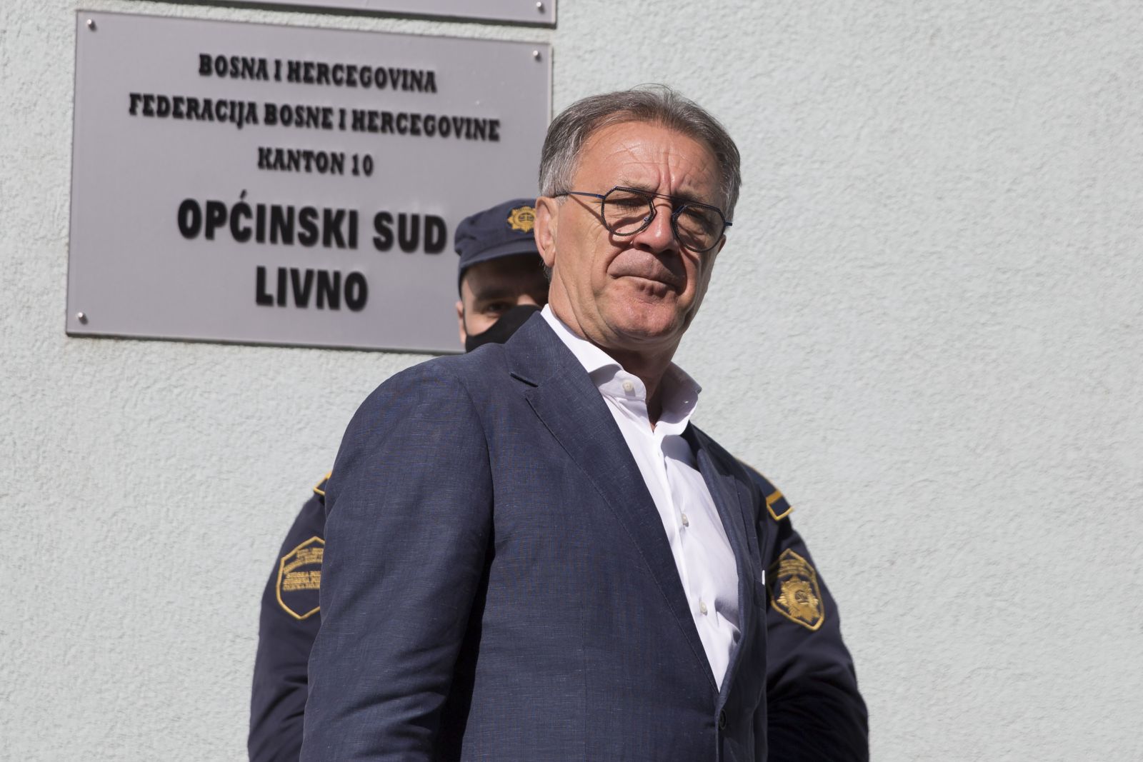 12.05.2021., Livno, Bosna i Hercegovina - Zdravko Mamic nakon vise od pet sati ispitivanja napustio Tuziteljstvo. Photo: Denis Kapetanovic/PIXSELL