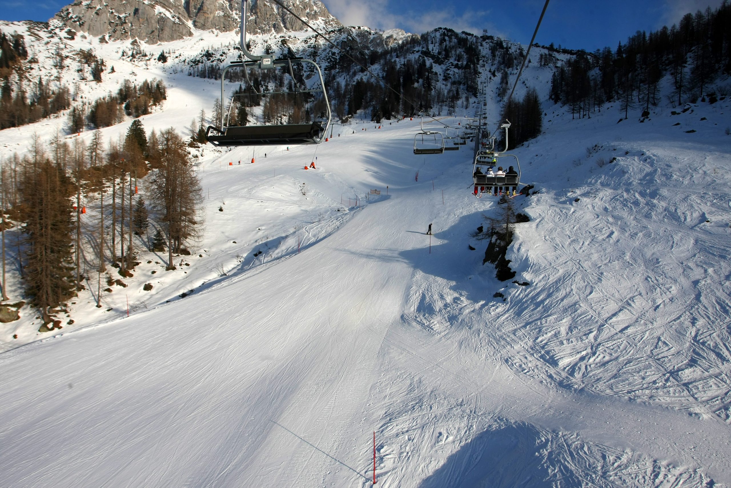12.01.2013., Nassfeld, Austrija - Austrijsko skijaliste Nassfeld omiljeno je odrediste Hrvata zeljnih zimske rekreacije. Photo: Petar Glebov/PIXSELL