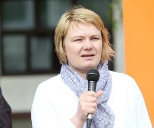 13.04.2017., Zagreb - SC, regionalna konferencija GONG-a U potrazi za Gradjankom/Gradjaninom. Suzana Jasic.
Photo: Dalibor Urukalovic/PIXSELL