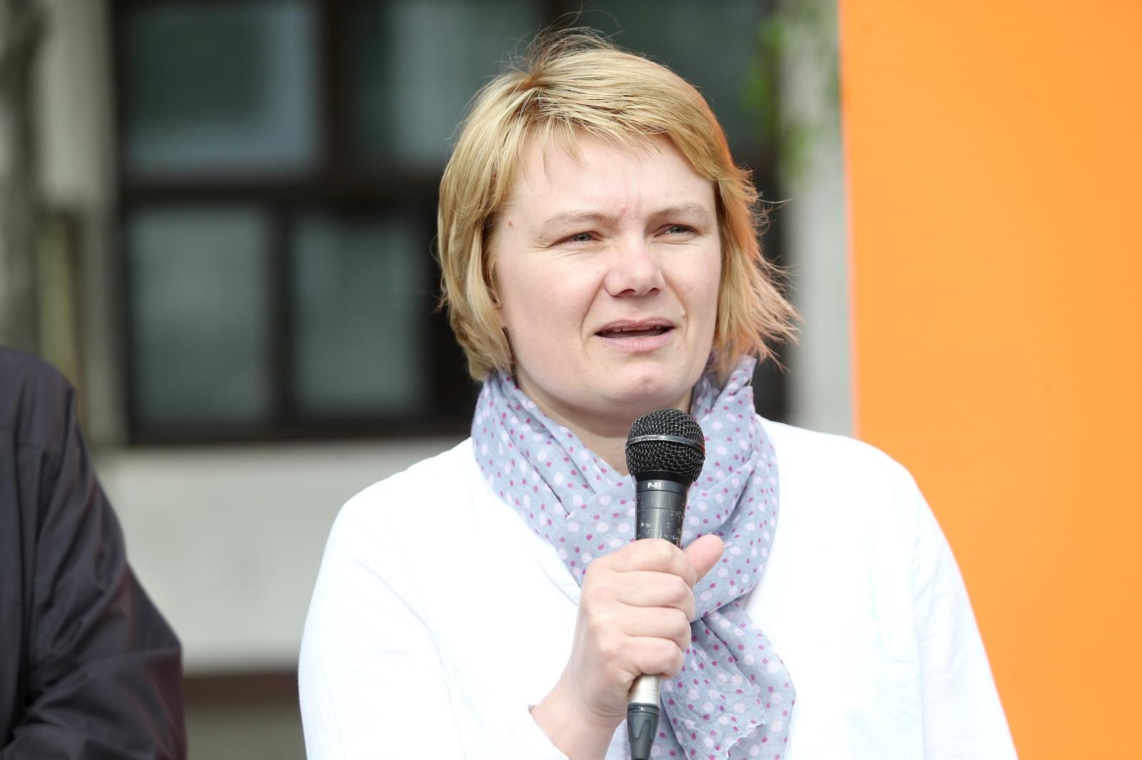 13.04.2017., Zagreb - SC, regionalna konferencija GONG-a U potrazi za Gradjankom/Gradjaninom. Suzana Jasic.
Photo: Dalibor Urukalovic/PIXSELL