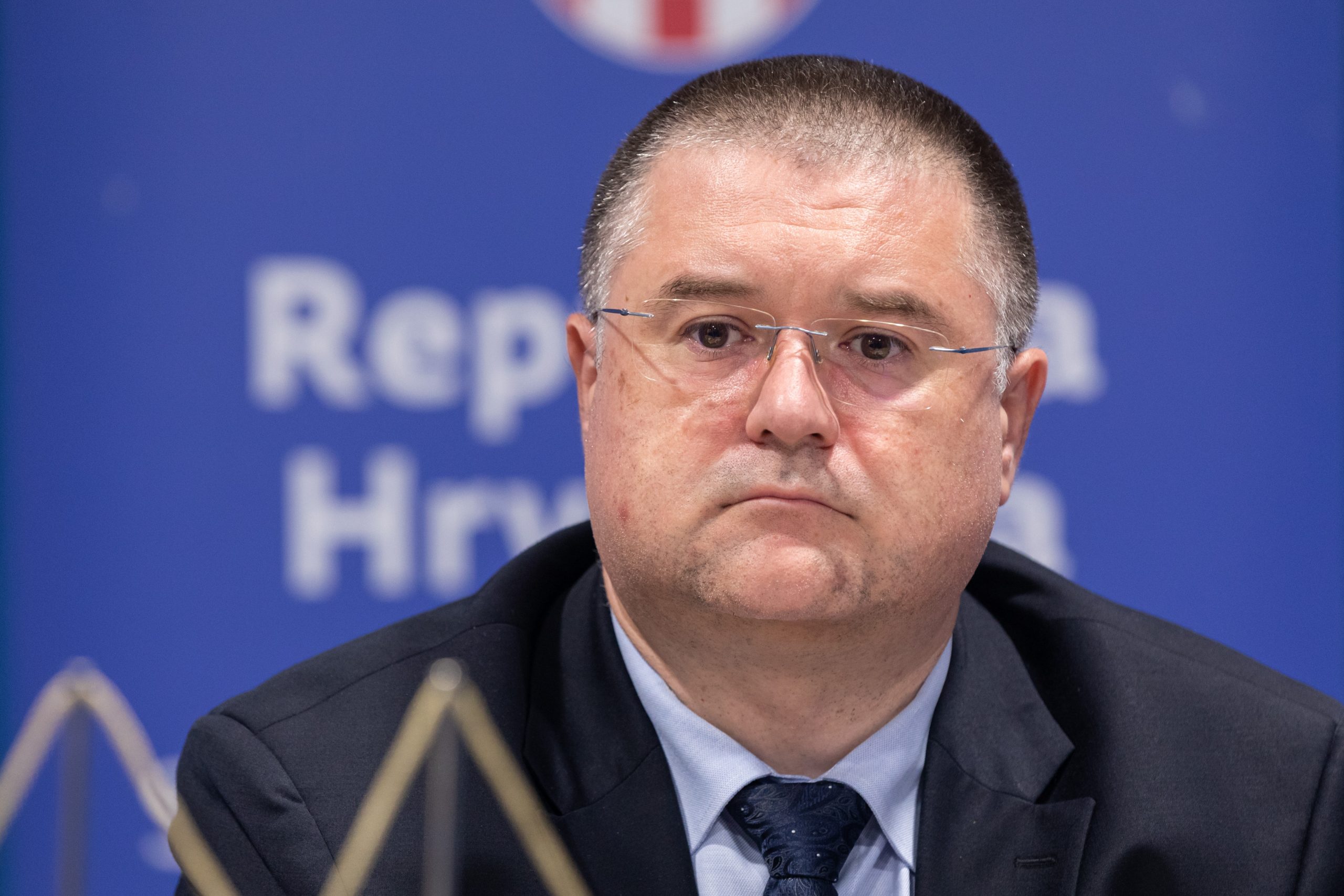15.06.2020., Zagreb - U Sredisnjem drzavnom uredu za razvoj digitalnog drustva odrzano je potpisivanje ugovora o financiraju projekta - Unaprjedjenje sustava evidencije i upravljanja drzavne imovine. Bernard Grsic. Photo: Davor Puklavec/PIXSELL