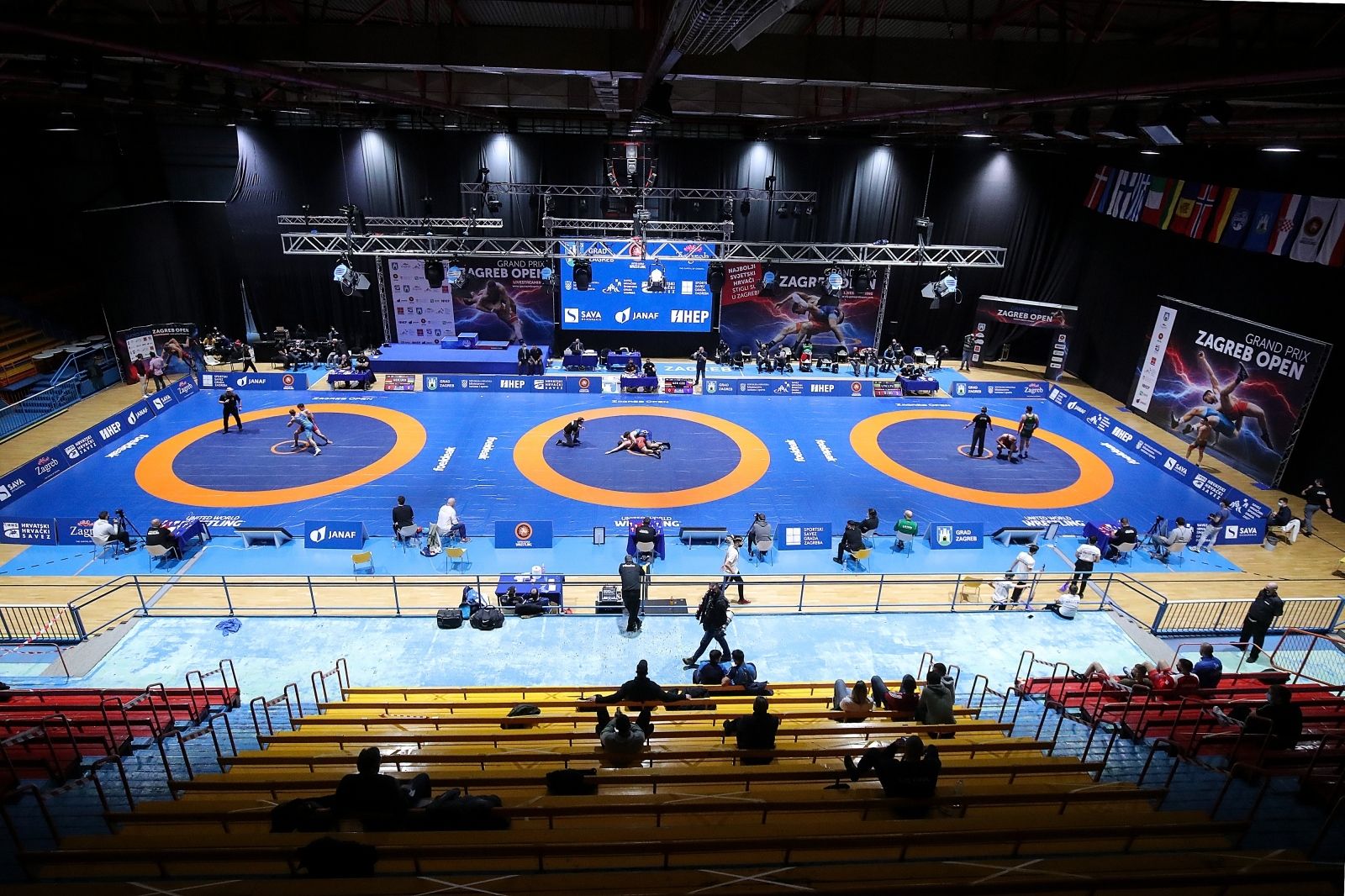 16.1.2021., Zagreb - 8. medjunarodni hrvacki turnir Grand Prix Zagreb Open 2021. 
Photo: Goran Stanzl/PIXSELL