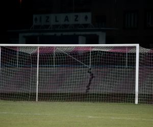 16.02.2018., Zagreb - Prazan gol na nogometnom stadionu u Kranjcevicevoj. 
Photo: Dalibor Urukalovic/PIXSELL