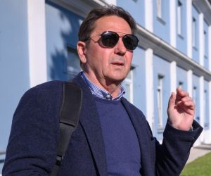16.04.2021., Zadar - Stipe Petrina jutros je priveden temeljem dovedbenog naloga na Opcinski Sud u Zadru. 
Photo: Dino Stanin/PIXSELL