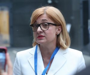 16.05.2021., Zagreb - Izborni stozer kandidata Domovinskog pokreta i Zelene liste za gradonacelnika Zagreba Miroslava Skore u hotelu International. Ana Lederer. 
Photo: Marko Prpic/PIXSELL