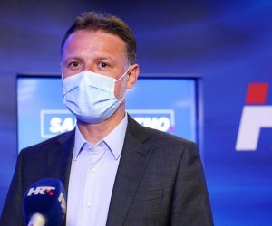16.05.2021., Zagreb - Izborni stozer kandidata HDZ-a, HSLS-a i HSU-a za gradonacelnika Zagreba Davora Filipovica u sredisnjici HDZ-a na Trgu zrtava fasizma 4. Gordan Jandrokovic

Photo: Emica Elvedji/PIXSELL