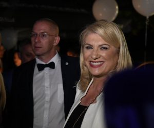 16.05.2021., Zagreb - Izborni stozer nezavisne kandidatkinje za gradonacelnicu Zagreba Vesne Skare Ozbolt u Khala Restaurant & Baru u Tkalcicevoj 90.  Vesna Skare Ozbolt Photo: Zoe Sarlija/PIXSELL