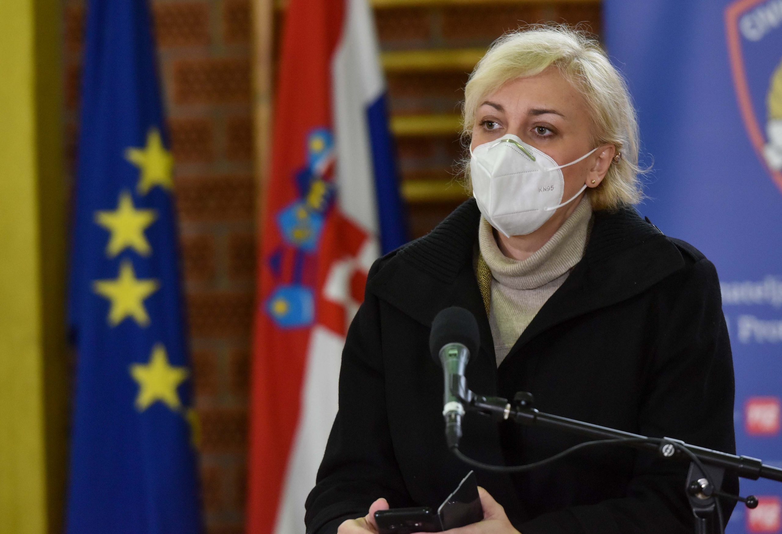 16.11.2020., Zagreb - Nacionalni stozer civilne zastite odrzao je redovnu konferenciju za medije.
Photo: Davorin Visnjic/PIXSELL