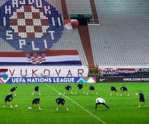 16.11.2020., Split, stadion Poljud - Trening hrvatske nogometne reprezentacije utakmice Lige nacija s Portugalom.
Photo: Milan Sabic/PIXSELL