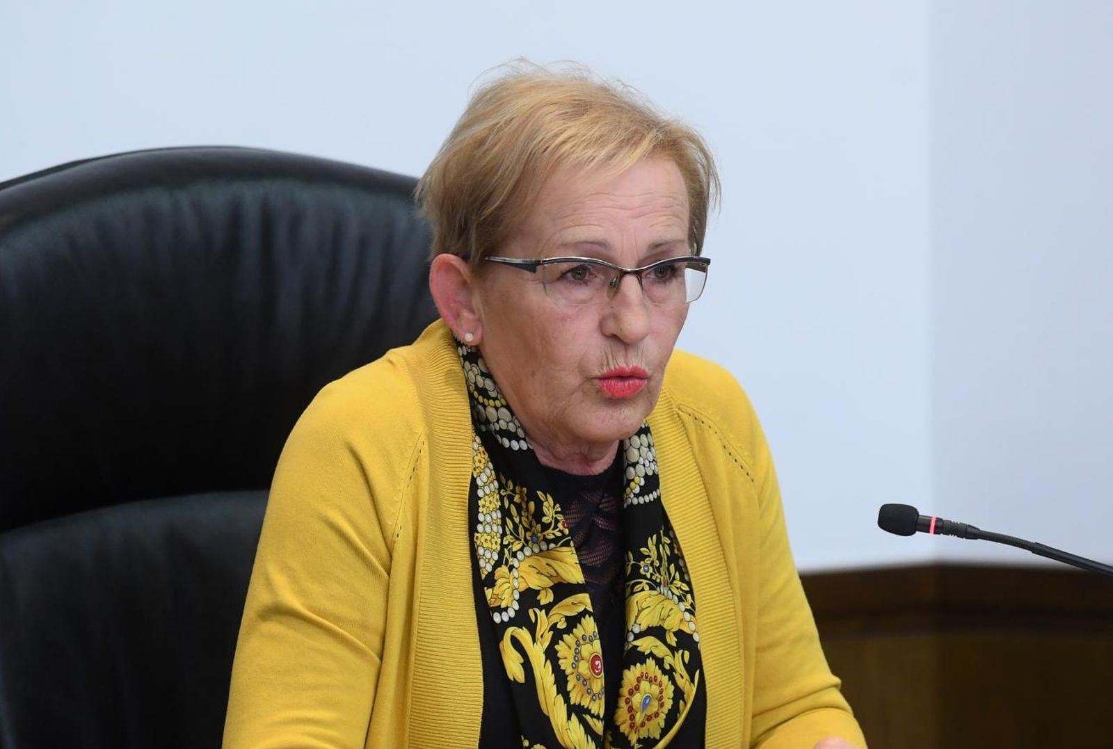 17.05.2021., Zagreb - U Hrvatskom Saboru odrzala se konferencija za medije Drzavnog izbornog povjerenstva (DIP). Konferenciji su nazocili predsjednik DIP-a Djuro Sessa te potpredsjednice Ana Lovrin i Vesna Fabijancic-Krizanic.
Photo: Marko Lukunic/PIXSELL