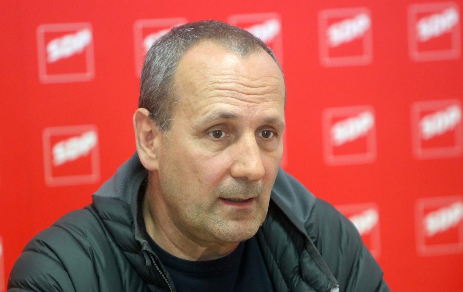 17.05.2021., Karlovac - Nezavisni kandidat za gradonacelnika Karlovca  Davor Petracic na konferenciji za medije osvrnuo se na rezultate lokalnih izbora. Photo: Kristina Stedul Fabac/PIXSELL