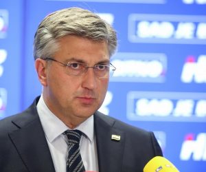 17.05.2021., Zagreb - Zajednicka sjednica Predsjednistva i Nacionalnog vijeca HDZ-a. Andrej Plenkovic.
Photo: Matija Habljak/PIXSELL