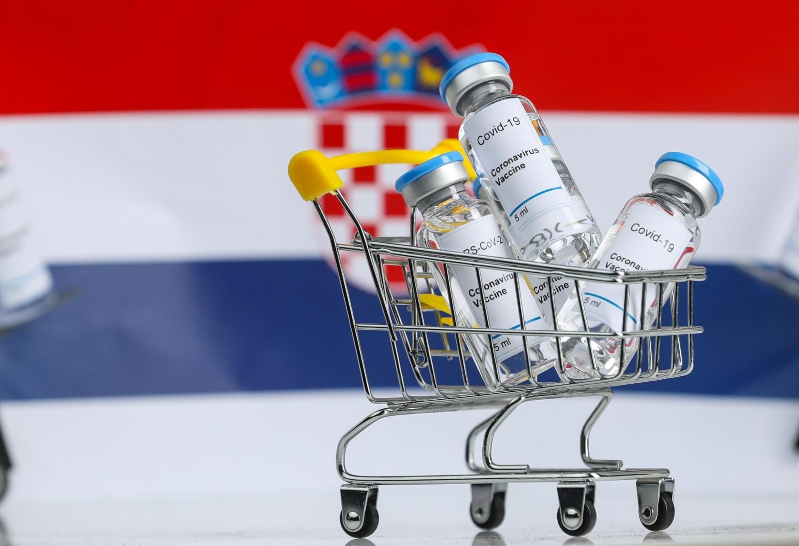 18.02.2021., Zagreb - Velika globalna potraznja za cjepivom protiv covida-19. Europska unija osigurala je najveci i najsiri portfolio narudzbi na svijetu - ukupno 1,485 milijardi doza od sest razlicitih proizvodjaca, s dodatnim opcijama za kupnju jos 780 milijuna doza. Photo: Zeljko Lukunic/PIXSELL