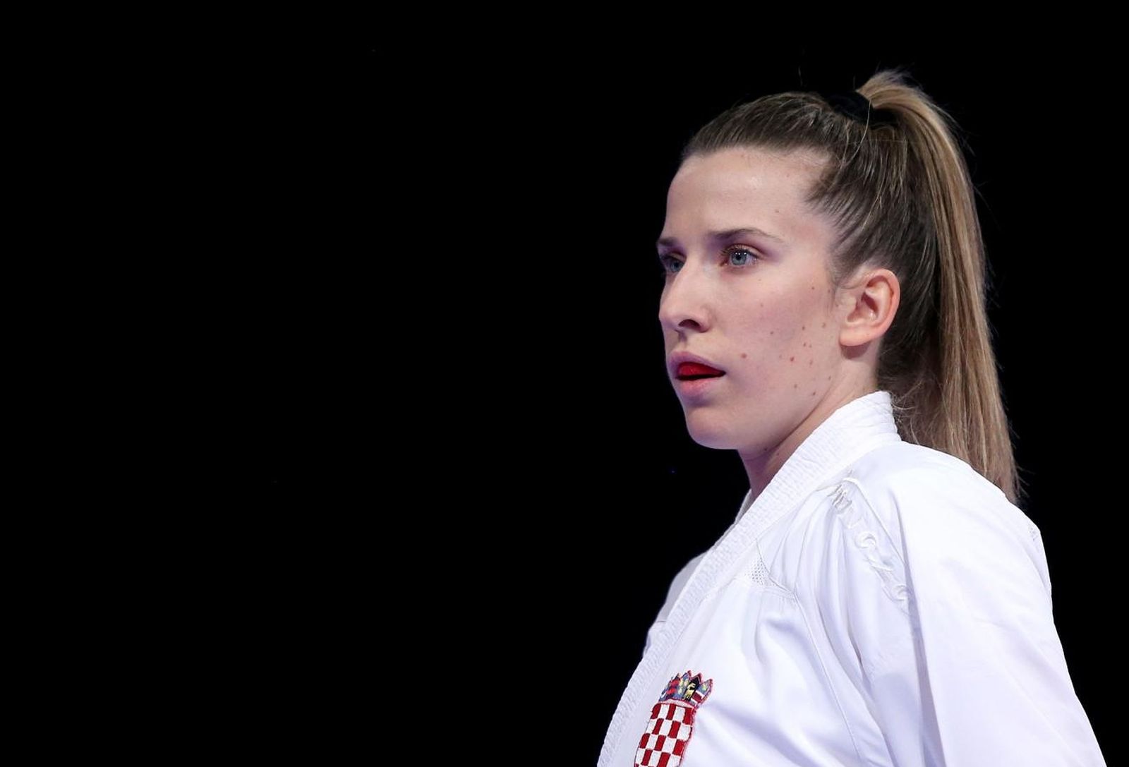 18.11.2017.,  Zagreb, Dom sportova - XV Zagreb Karate Fest, Karate Top Ten medjunarodni turnir u karateu. Ana Lenard.
Photo: Igor Kralj/PIXSELL