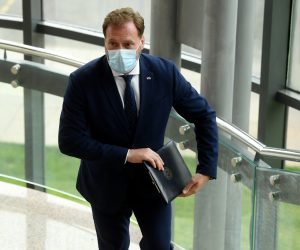 20.05.2021., Zagreb - Dolazak ministra na sjednicu Vlade u NSK.
Photo: Marko Lukunic/PIXSELL